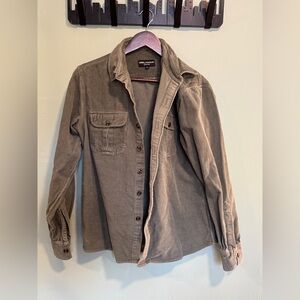 Spier and Mackay Green Corduroy Overshirt